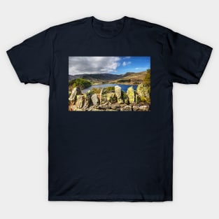 Haweswater Reservoir And Stone Wall T-Shirt